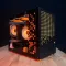 Збірка на замовлення: ігровий ПК Jonsbo Z20 Black/Orange Tower / AMD Ryzen 7 7700 (8 (16) ядер по 3,8 - 5,3 ГГц) / 32 ГБ DDR5 / 1000 ГБ SSD M.2 / AMD Radeon RX 9070 XT, 16 GB GDDR6, 256-bit / 750W
