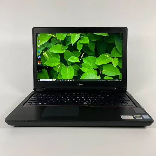 Мобільна робоча станція Б-клас Fujitsu Celsius H780 / 15.6" (1920x1080) IPS / Intel Core i7-8750H (6 (12) ядер по 2.2 - 4.1 GHz) / 16 GB DDR4 / 512 GB SSD / nVidia Quadro P600, 4 GB GDDR5, 128-bit / HDMI / VGA / WebCam б/в - зображення 2
