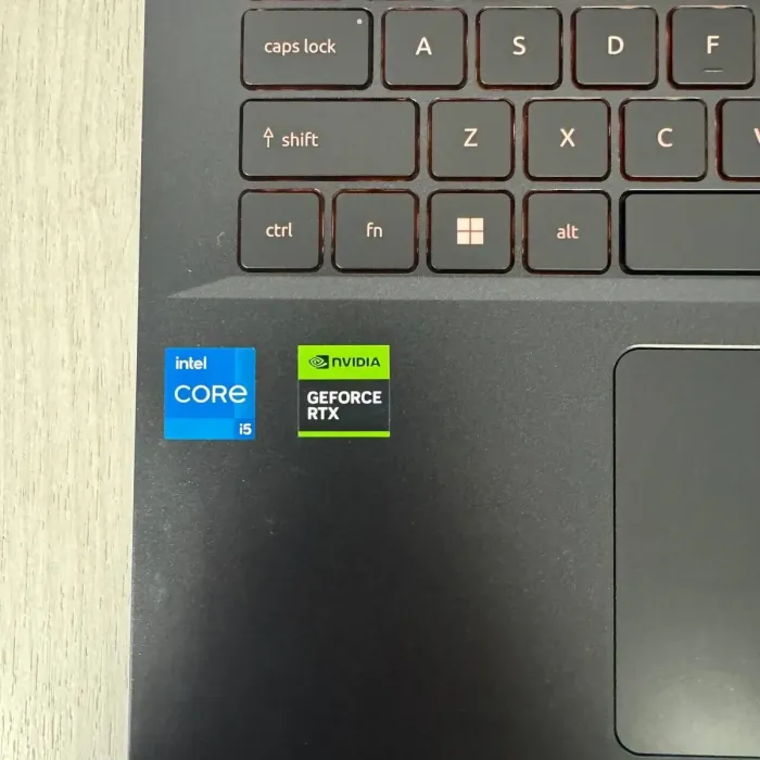 Ігровий ноутбук Aser Nitro V15 ANV15-52 / 15,6" (1920x1080) IPS / Intel Core i5-13420H (8 (12) ядер по 3,4 - 4,6 ГГц) / 16 ГБ DDR5 / 512 ГБ SSD / nVidia GeForce RTX 4050, 6 ГБ GDDR6, 96-біт / Веб-камера б/в - зображення 5