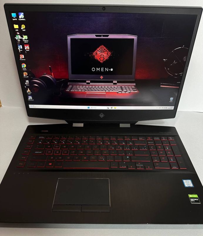 Ігровий ноутбук HP Omen 17-cb0002ca / 17.3" (1920x1080) IPS / Intel Core i7-9750H (6 (12) ядер по 2.6 - 4.5 GHz) / 32 GB DDR4 / 1000 GB SSD / nVidia GeForce GTX 1660 Ti, 6 GB GDDR5, 192-bit / WebCam / Win 11 Home б/в - зображення 2