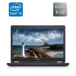 Ноутбук Б-клас Dell Latitude E5470 / 14" (1366x768) TN / Intel Core i5-6300U (2 (4) ядра по 2.4 - 3.0 GHz) / 8 GB DDR4 / 256 GB SSD / Intel HD Graphics 520 / WebCam / Windows 10 б/в