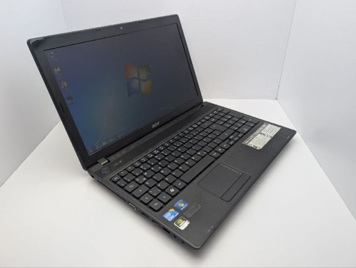 Ноутбук Acer Aspire 5732G / 15.6" (1366x768) TN / Intel Core i5-460M (2 (4) ядра по 2.5 - 2.8 GHz) / 6 GB DDR3 / 500 GB HDD / nVidia GeForce GT 540M, 1 GB GDDR3, 128-bit / WebCam / DVD-ROMб/в - зображення 6