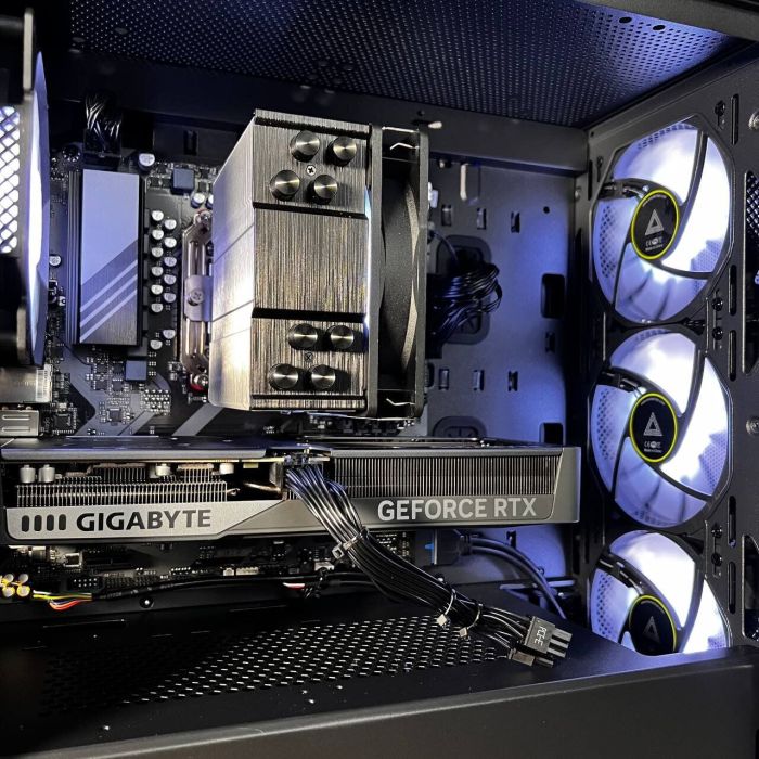 Збірка на замовлення: ігровий ПК Montech Air 100 ARGB Black Tower / AMD Ryzen 5 7500F (6 (12) ядер по 3,7 - 5,0 ГГц) / 32 ГБ DDR5 / 1000 ГБ SSD M.2 / nVidia GeForce RTX 5060 Ti, 16 ГБ GDDR7, 128-bit / 650W - зображення 4