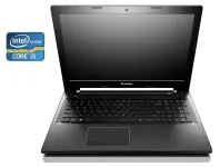 Ноутбук Б-клас Lenovo Z50-70 / 15.6" (1920x1080) TN / Intel Core i7-4510U (2 (4) ядра по 2.0 - 3.1 GHz) / 16 GB DDR3 / 240 GB SSD / Intel HD Graphics 4400 / WebCam / DVD-RW / Win 10 Home б/в