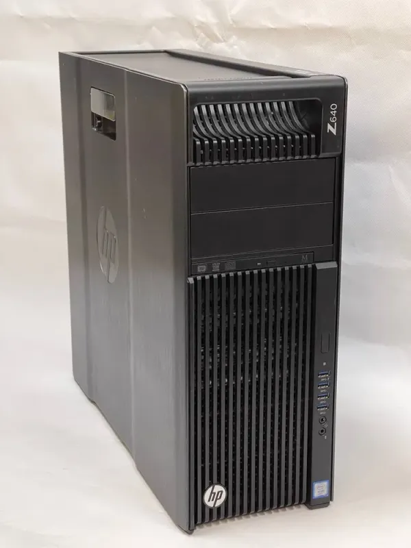 Робоча станція HP Z640 Workstation Tower / Intel Xeon E5-2609 v3 (6 ядер по 1.9 GHz) / 32 GB DDR4 / 256 GB SSD + 1000 GB HDD / nVidia Quadro K2200, 4 GB GDDR5, 128-bit / DVD-ROM / 925W б/в - зображення 4