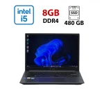 Ультрабук Б-клас Asus Vivobook Pro 14 K3400P / 14" (1920x1080) OLED / Intel Core i5-11300H (4 (8) ядра по 3.1 - 4.4 GHz) / 8 GB DDR4 / 480 GB SSD / Intel Iris Xe Graphics / WebCam б/в