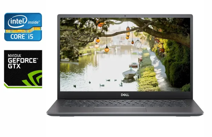 Ігровий ноутбук Dell Vostro 7500 / 15.6" (1920x1080) IPS / Intel Core i5-10300H (4 (8) ядра по 2.5 - 4.5 GHz) / 16 GB DDR4 / 512 GB SSD / nVidia GeForce GTX 1650 Ti, 4 GB GDDR6, 128-bit / WebCam / HDMI б/в - зображення 1