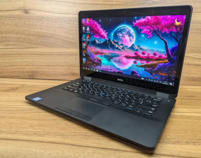 Ультрабук Dell Latitude E7470 / 14" (2560x1440) IPS Touch / Intel Core i7-6600U (2 (4) ядра по 2.6 - 3.4 GHz) / 8 GB DDR4 / 256 GB SSD / Intel HD Graphics 520 / WebCam / Fingerprint / Windows 10 б/в - зображення 5