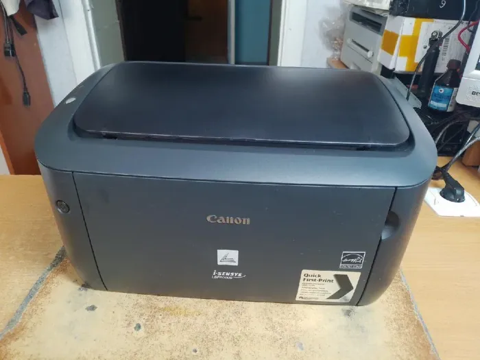 Принтер Canon i-SENSYS LBP6000B / Лазерний монохромний друк / 600x600 dpi / A4 / 18 стор/хв / USB 2.0 б/в - зображення 2