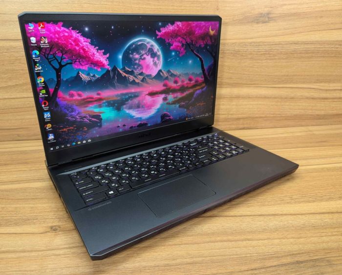 Ігровий ноутбук MSI MS-17K3 / 17.3" (1920x1080) IPS / Intel Core i7-11800H (8 (16) ядер по 2.3 - 4.6 GHz) / 32 GB DDR4 / 1000 GB SSD / nVidia GeForce RTX 3060, 6 GB GDDR6, 192-bit / WebCam / Windows 10 б/в - зображення 4