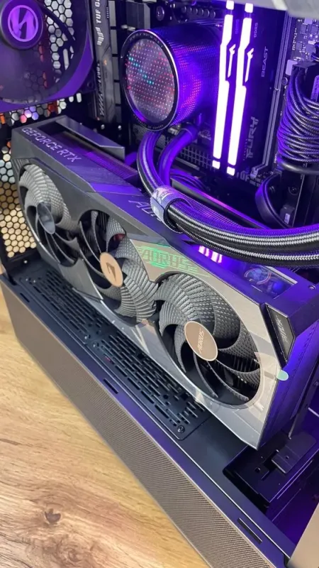 Збірка під замовлення: ігровий Lian Li LanCool 216 RGB Black Tower / Intel Core i5-14600KF (14 (20) ядер по 2.6 - 5.3 GHz) / 32 GB DDR5 / 4000 GB SSD M.2 / nVidia GeForce RTX 4070 Ti, 12 GB GDDR6X, 192-bit / HDMI / 850W - зображення 9