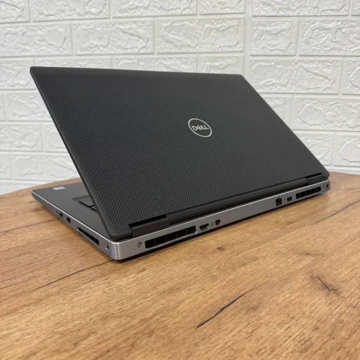 Мобільна робоча станція Dell Precision 7740 / 17.3" (1920x1080) IPS / Intel Core i7-9850H (6 (12) ядер по 2.6 - 4.6 GHz) / 32 GB DDR4 / 1000 GB SSD / nVidia Quadro RTX 3000, 6 GB GDDR6, 192-bit / WebCam б/в - зображення 6