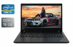 Ультрабук Lenovo ThinkPad T14 Gen 1 / 14" (1920x1080) IPS / Intel Core i5-10310U (4 (8) ядра по 1.7 - 4.4 GHz) / 16 GB DDR4 / 512 GB SSD / Intel UHD Graphics / WebCam / TouchID / Windows 11 б/в