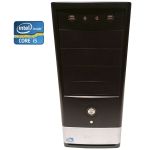 ПК Asus Tower / Intel Core i5-2400 (4 ядра по 3.1 - 3.4 GHz) / 8 GB DDR3 / 500 GB HDD / Intel HD Graphics 2000 / 400W б/в