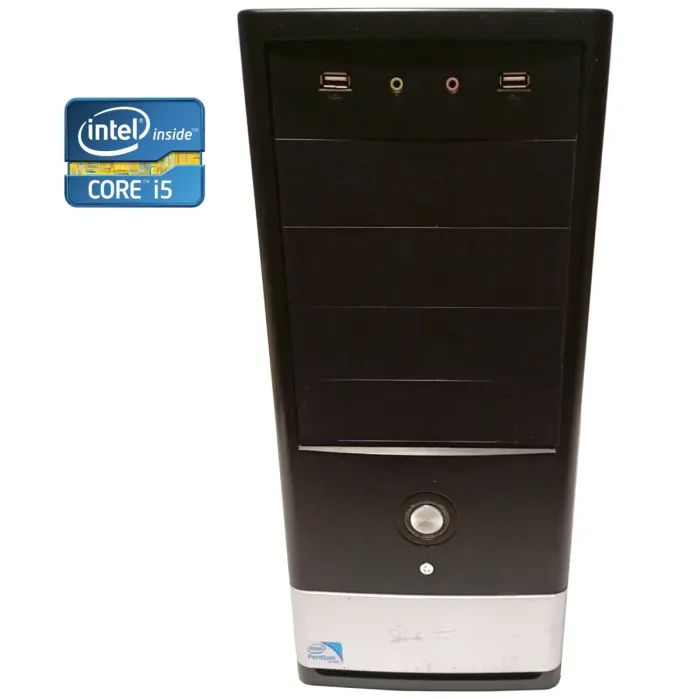 ПК Asus Tower / Intel Core i5-2400 (4 ядра по 3.1 - 3.4 GHz) / 8 GB DDR3 / 500 GB HDD / Intel HD Graphics 2000 / 400W б/в - зображення 1