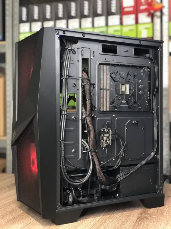 Ігровий ПК MSI MAG Forge 100M Tower / Intel Core i5-10400F (6 (12) ядер по 2.9 - 4.3 GHz) / 16 GB DDR4 / 480 GB SSD+1000 GB HDD / nVidia GeForce GTX 1070, 8 GB GDDR5, 256-bit / Wi-Fi модуль б/в - зображення 8