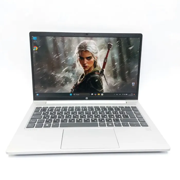 Ультрабук HP ProBook 445 G8 / 14" (1920x1080) IPS / AMD Ryzen 5 5600U (6 (12) ядер по 2.3 - 4.2 GHz) / 16 GB DDR4 / 256 GB SSD / Radeon Vega 7 Graphics / WebCam б/в - зображення 2