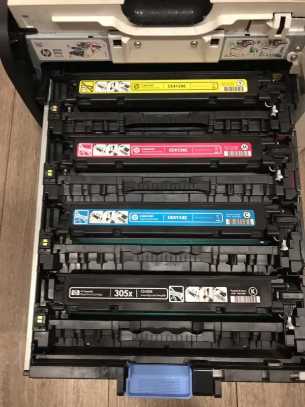 БФП Лазерний HP LaserJet Pro 400 color MFP M475dn / Лазерний кольоровий друк / 600x600 dpi / A4 / 21 стор/хв / USB 2.0, Ethernet / Дуплекс б/в - зображення 3