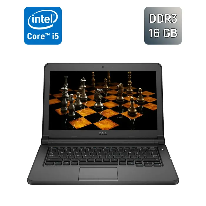 Ноутбук Б-клас Dell Latitude 3340 / 13.3" (1366x768) TN / Intel Core i5-4210U (2 (4) ядра по 1.7 - 2.7 GHz) / 16 GB DDR3 / 128 GB SSD / Intel HD Graphics 4400 / WebCam б/в - зображення 1