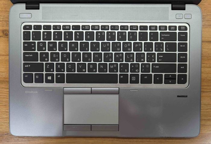 Ультрабук HP EliteBook 840 G1 / 14" (1366x768) TN / Intel Core i5-4300U (2 (4) ядра по 1.9 - 2.9 GHz) / 8 GB DDR3 / 240 GB SSD / Intel HD Graphics 4400 / WebCam / Fingerprint / Windows 10 б/в - зображення 3