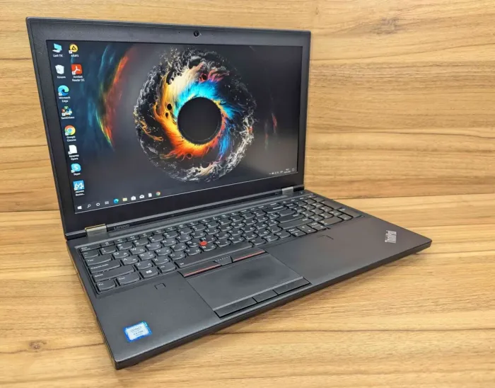 Мобільна робоча станція Lenovo ThinkPad P51 / 15,6" (1920x1080) IPS / Intel Xeon E3-1505M v6 (4 (8) ядра по 3.0 - 4.0 GHz) / 32 GB DDR4 / 512 GB SSD / nVidia Quadro M2200, 4 GB GDDR5, 128-bit / WebCam / TouchID / Windows 10 б/в - зображення 4