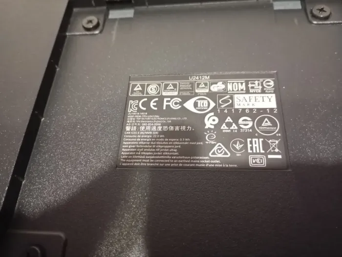 Комплект ПК: HP Compaq Pro 6300 SFF / Intel Core i5-3450 (4 ядра по 3.1 - 3.5 GHz) / 8 GB DDR3 / 500 GB HDD / Intel HD Graphics 2500 + Монітор Dell UltraSharp U2412M / 24" (1920x1200) IPS / 1x DP, 1x DVI, 1x VGA, 5x USB 2.0 / VESA 100x100 / Pivot б/в - зображення 10