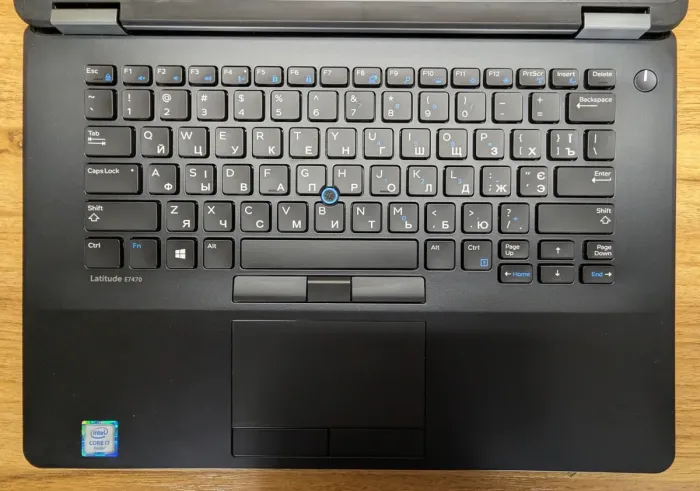 Ультрабук Dell Latitude E7470 / 14" (1920x1080) IPS / Intel Core i7-6600U (2 (4) ядра по 2.6 - 3.4 GHz) / 8 GB DDR4 / 256 GB SSD / Intel HD Graphics 520 / WebCam / Windows 10м б/в - зображення 3