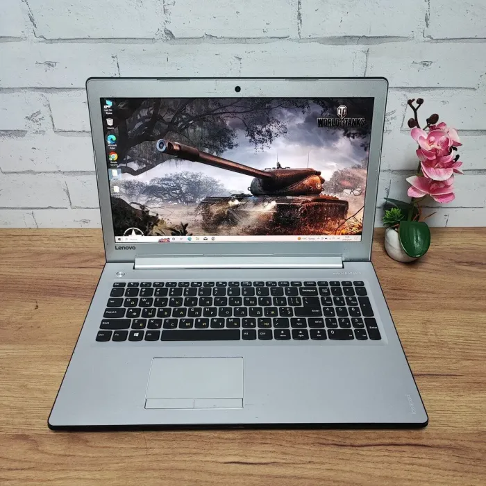 Ноутбук Б-клас Lenovo IdeaPad 510-15ISK / 15.6" (1920x1080) TN / Intel Core i5-6200U (2 (4) ядра по 2.3 - 2.8 GHz) / 12 GB DDR4 / 256 GB SSD / Intel HD Graphics 520 / WebCam / DVD-ROM б/в - зображення 2