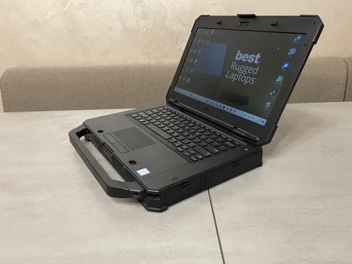 Захищений ноутбук Dell Latitude 5424 Rugged / 14" (1920x1080) IPS / Intel Core i5-8350U (4 (8) ядра по 1.7 - 3.6 GHz) / 16 GB DDR4 / 256 GB SSD M.2 / Intel UHD Graphics 620 / WebCam б/в - зображення 6