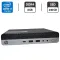 Неттоп HP ProDesk 600 G3 Mini PC USFF / Intel Core i3-7100T (2 (4) ядра по 3.4 GHz) / 8 GB DDR4 / 240 GB SSD / Intel HD Graphics 630 / Windows 11 Pro + Блок живлення б/в