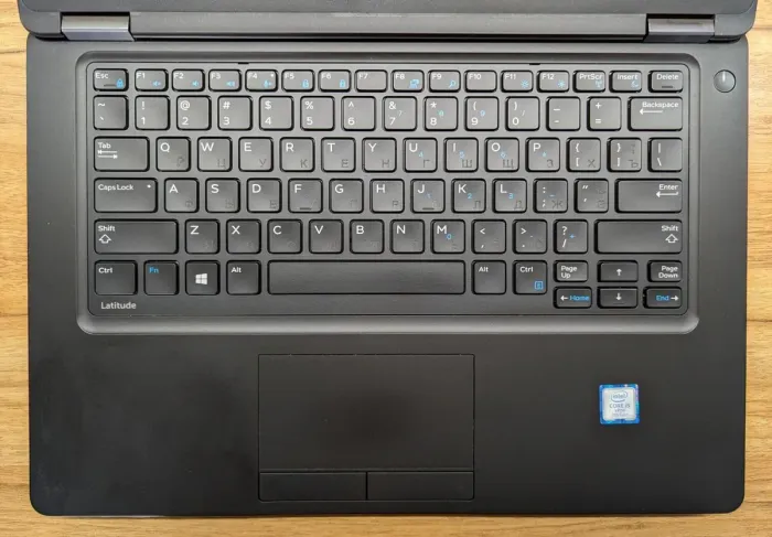 Ультрабук Dell Latitude 5480 / 14" (1366x768) TN / Intel Core i5-7300U (2 (4) ядра по 2.6 - 3.5 GHz) / 8 GB DDR4 / 256 GB SSD / Intel HD Graphics 620 / WebCam / Windows 10 б/в - зображення 5