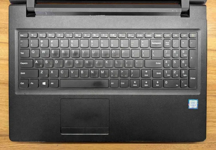 Ноутбук Б-клас Lenovo IdeaPad 110-151SK / 15.6" (1366x768) TN / Intel Core i3-6100U (2 (4) ядра по 2.3 GHz) / 8 GB DDR4 / 240 GB SSD / Intel HD Graphics 520 / WebCam / HDMI / Windows 10 б/в - зображення 4