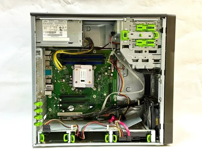 Комп'ютер Fujitsu Celsius W410 Tower / Intel Core i7-2600 (4 (8) ядра по 3.4 - 3.8 GHz) / 8 GB DDR3 / 500 GB HDD / Intel HD Graphics 2000 / DVD-ROM б/в - зображення 6