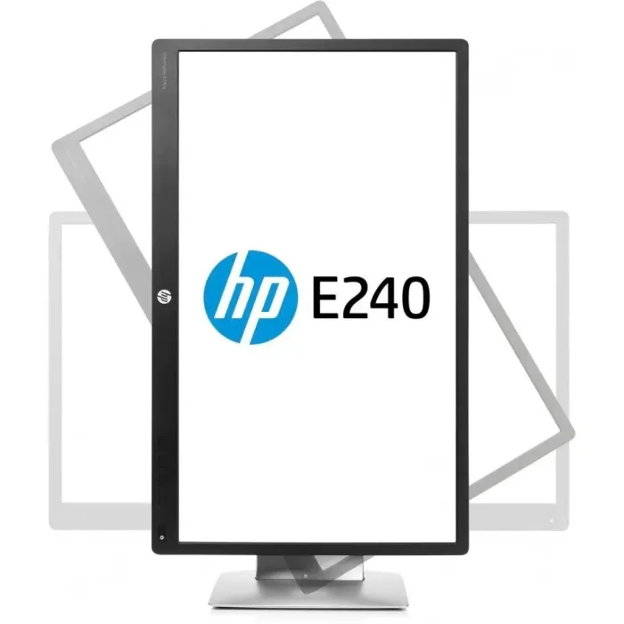 Монітор HP EliteDisplay E240 / 24" (1920x1080) IPS / 1x HDMI, 1x DP, 1x VGA, 3x USB 3.0 / VESA 100x100 / Pivot б/в - зображення 7