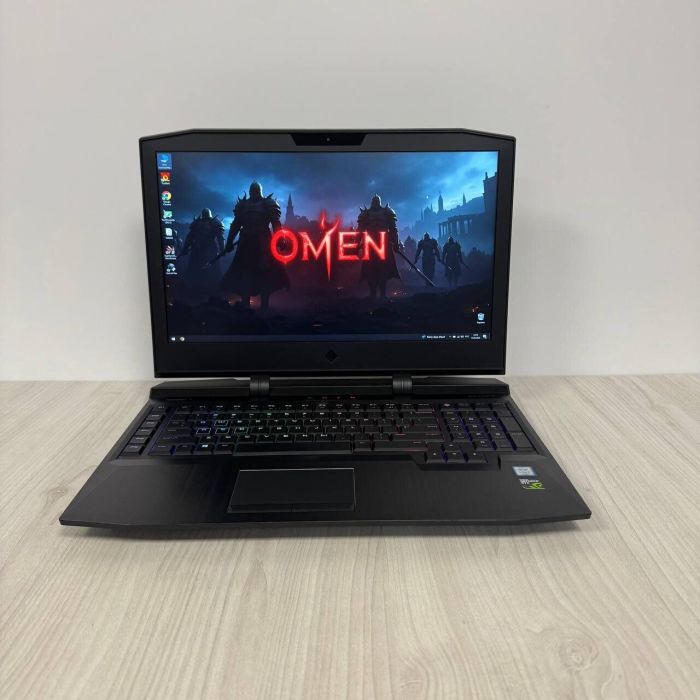 Ігровий ноутбук HP Omen X 17-ap010nr / 17.3" (1920x1080) IPS / Intel Core i7-7700HQ (4 (8) ядра по 2.8 - 3.8 GHz) / 16 GB DDR4 / 1000 GB SSD NVMe / nVidia GeForce GTX 1070, 8 GB GDDR5, 256-bit / WebCam б/в - зображення 2