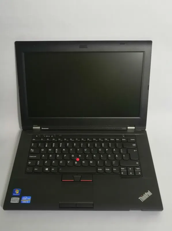 Ноутбук Lenovo ThinkPad L430 / 14'' (1366x768) TN / Intel Core i5-3230M (2 (4) ядра по 2.6 - 3.2 GHz) / 4 GB DDR3 / 320 GB HDD / nVidia NVS 5400M, 1 GB GDDR3, 128-bit / DVD-ROM / VGA / Windows 10 Home б/в - зображення 2