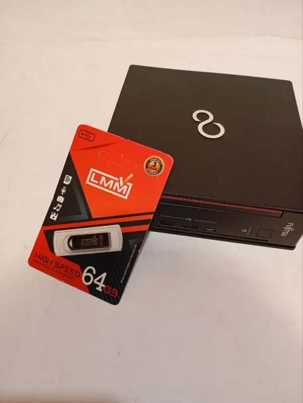 Неттоп Fujitsu Esprimo Q957 Mini USFF / Intel Core i3-6100T (2 (4) ядра по 3.2 GHz) / 8 GB DDR4 / 128 GB SSD M.2 / Intel HD Graphics 530 б/в - зображення 5