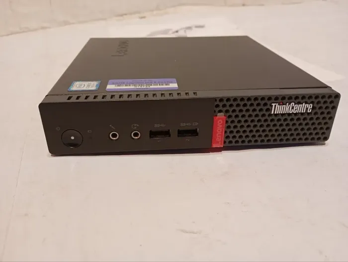 Неттоп Lenovo ThinkCentre M710q Tiny USFF / Intel Core i5-7500T (4 ядра по 2.7 - 3.3 GHz) / 8 GB DDR4 / 256 GB SSD / Intel HD Graphics 630 + USB-флешка б/в - зображення 2