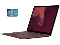 Ультрабук Б-клас Microsoft Surface Laptop 2 Red / 13.5" (2256x1504) IPS Touch / Intel Core i5-8250U (4 (8) ядра по 1.6 - 3.4 GHz) / 8 GB DDR4 / 256 GB SSD / Intel UHD Graphics 620 / WebCam б/в