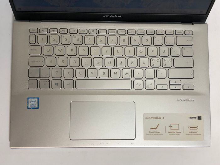 Ультрабук Б-клас Asus VivoBook 14 F412FA / 14" (1920x1080) TN / Intel Core i5-8265U (4 (8) ядра по 1.6 - 3.9 GHz) / 8 GB DDR4 / 256 GB SSD / Intel UHD Graphics / WebCam / Win 10 Home б/в - зображення 8