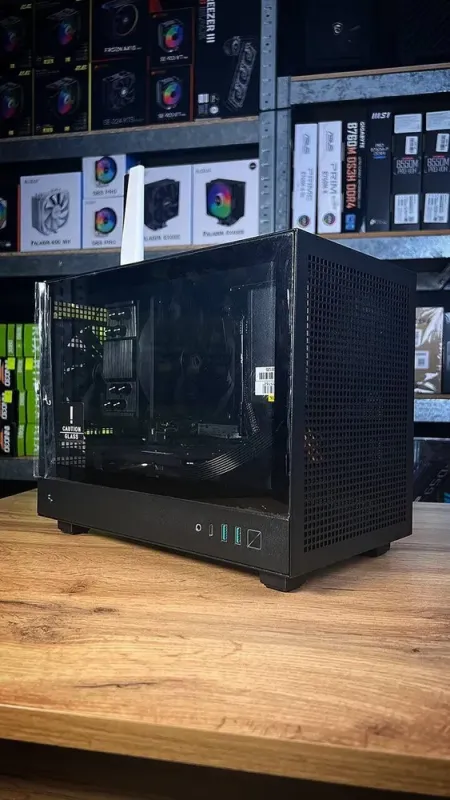 Збірка під замовлення: ігровий ПК DeepCool CH160 Black Tower / AMD Ryzen 7 5700X (8 (16) ядер по 3.4 - 4.6 GHz) / 32 GB DDR4 / 1000 GB SSD M.2 / nVidia GeForce RTX 4060, 8 GB GDDR6, 128-bit / 550W - зображення 3