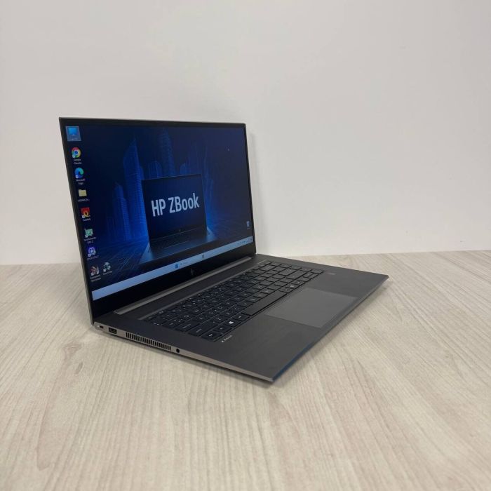 Мобільна робоча станція HP ZBook Studio G7 / 15,6" (1920x1080) IPS / Intel Core i7-10850H (6 (12) ядер по 2,7 - 5,1 ГГц) / 32 ГБ DDR4 / 512 ГБ SSD NVMe / nVidia Quadro RTX 4000 Max-Q, 8 ГБ GDDR6, 256-біт / WebCam б/в - зображення 4