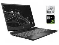 Ігровий ноутбук HP Pavilion Gaming 15-dk1035nr / 15.6" (1920x1080) IPS / Intel Core i5-10300H (4 (8) ядра по 2.5 - 4.5 GHz) / 16 GB DDR4 / 480 GB SSD / nVidia GeForce GTX 1050, 3 GB GDDR5, 96-bit / WebCam б/в