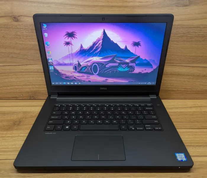 Ноутбук Dell Latitude 3470 / 14" (1366x768) TN / Intel Core i5-6200U (2 (4) ядра по 2.3 - 2.8 GHz) / 8 GB DDR3 / 240 GB SSD / Intel HD Graphics 520 / VGA / WebCam / Windows 10 б/в - зображення 7