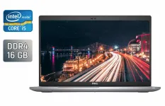 Ультрабук Dell Latitude 5520 / 15.6" (1920x1080) IPS / Intel Core i5-1145G7 (4 (8) ядра по 2.6 - 4.4 GHz) / 16 GB DDR4 / 512 GB SSD / Intel Iris Xe Graphics / WebCam / HDMI / Windows 11 б/в