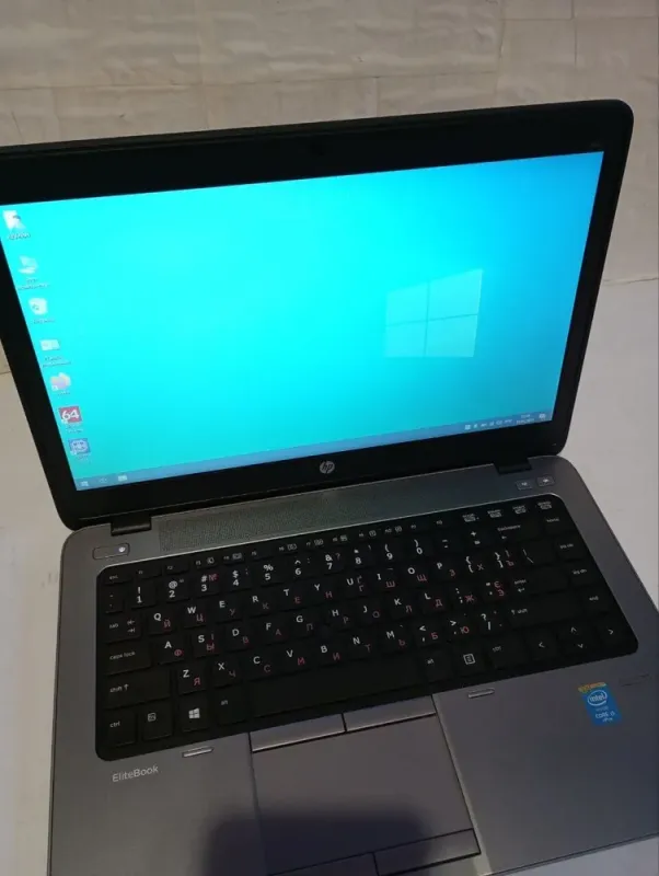 Ноутбук Б-клас HP EliteBook 840 G1 / 14" (1366x768) TN / Intel Core i5-4300U (2 (4) ядра по 1.9 - 2.9 GHz) / 8 GB DDR3 / 256 GB SSD / AMD Radeon HD 8500M, 1 GB DDR3, 64-bit / WebCam б/в - зображення 2