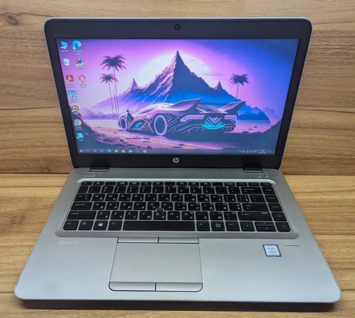 Ультрабук HP EliteBook 840 G4 / 14" (1366x768) TN / Intel Core i5-7200U (2 (4) ядра по 2.5 - 3.1 GHz) / 8 GB DDR4 / 240 GB SSD / Intel HD Graphics 520 / WebCam / Fingerprint / Windows 10 б/в - зображення 2