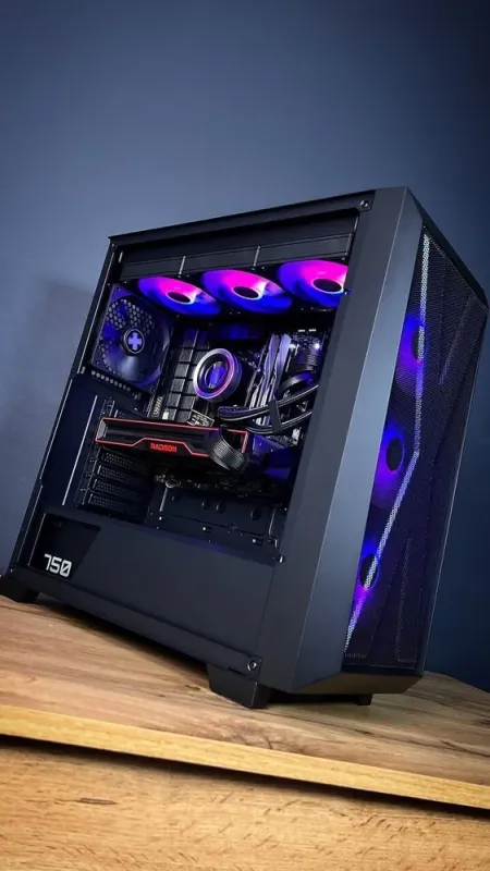 Збірка під замовлення: комп'ютер Xilence Xilent X X912 ARGB Tower / AMD Ryzen 5 7600X (6 (12) ядер по 4.7 - 5.3 GHz) / 32 GB DDR5 / 1000 GB SSD M.2 / AMD Radeon RX 6800, 16 GB GDDR6, 256-bit / 750W б/в - зображення 5
