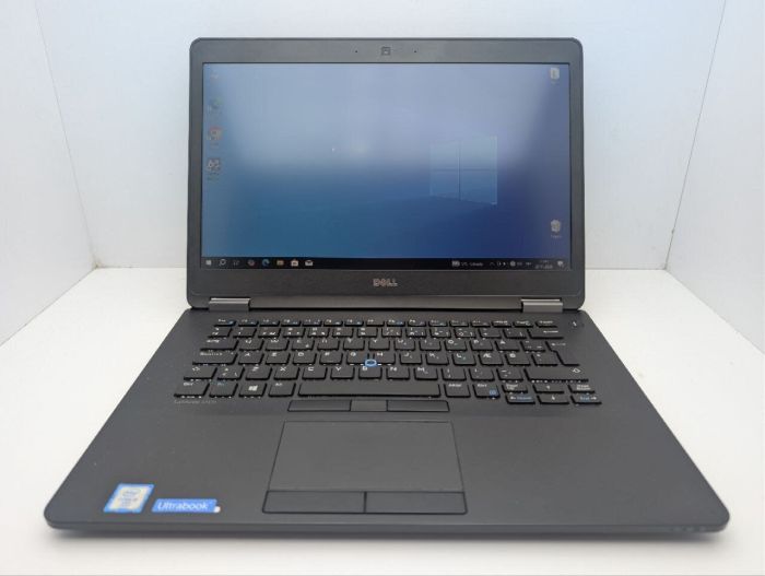 Ноутбук Dell Latitude E7470 / 14" (1920x1080) IPS / Intel Core i5-6300U (2 (4) ядра по 2.4 - 3.0 GHz) / 8 GB DDR4 / 120 GB SSD / Intel HD Graphics 520 / WebCam б/в - изображение 2