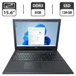 Ноутбук Б-клас Dell Inspiron 15 3000 / 15.6" (1366x768) TN / Intel Core i5-4210U (2 (4) ядра по 1.7 - 2.7 GHz) / 8 GB DDR3 / 128 GB SSD / Intel HD Graphics 4400 / WebCam б/в